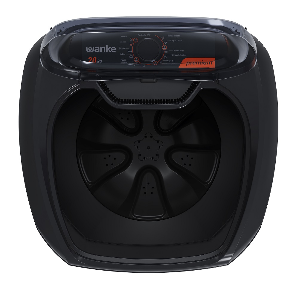 Tanquinho de Lavar Roupas Wanke 20kg 220v LWBE201T - Preto, , large image number 5